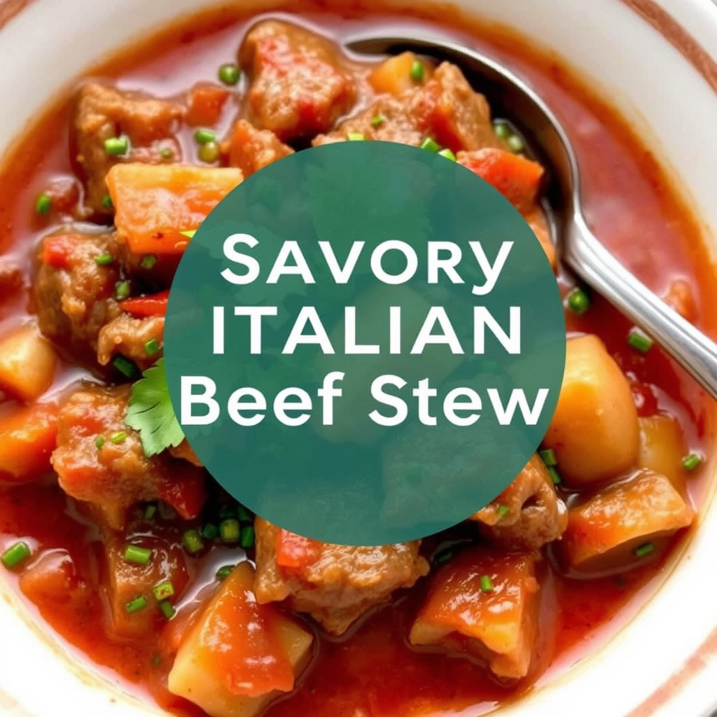 Smakfull italiensk biffgryte