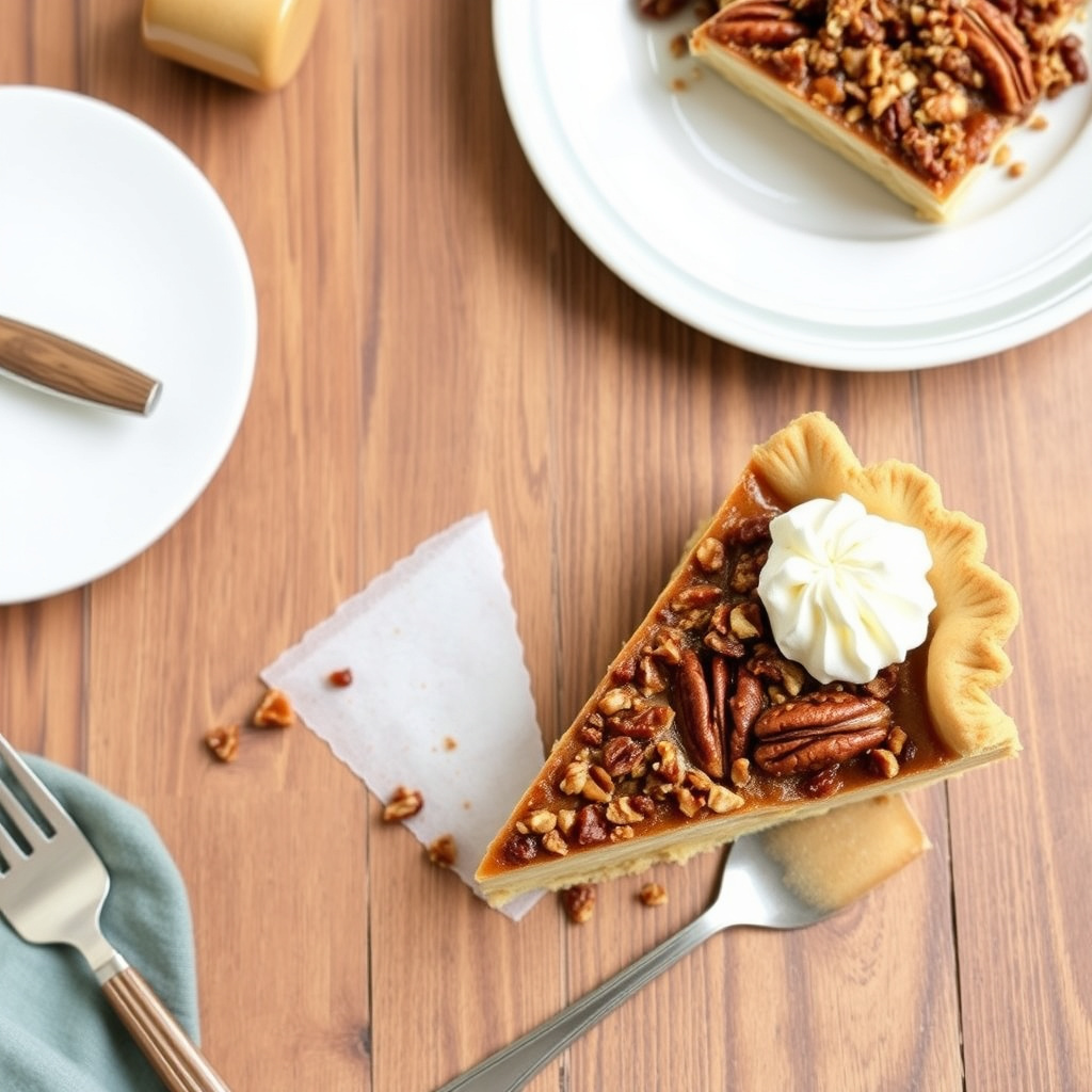 Smør-pekannøtt-toffeetærte