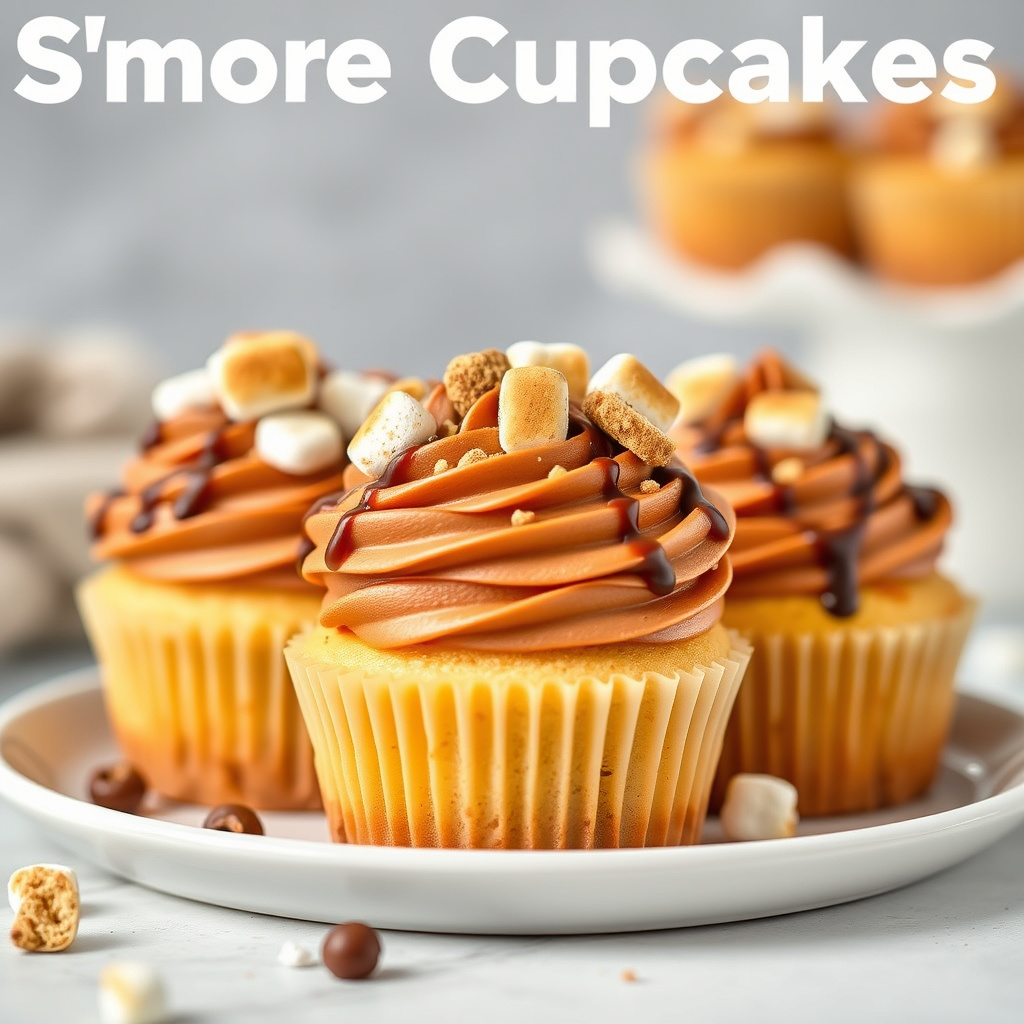 S'mores-cupcakes