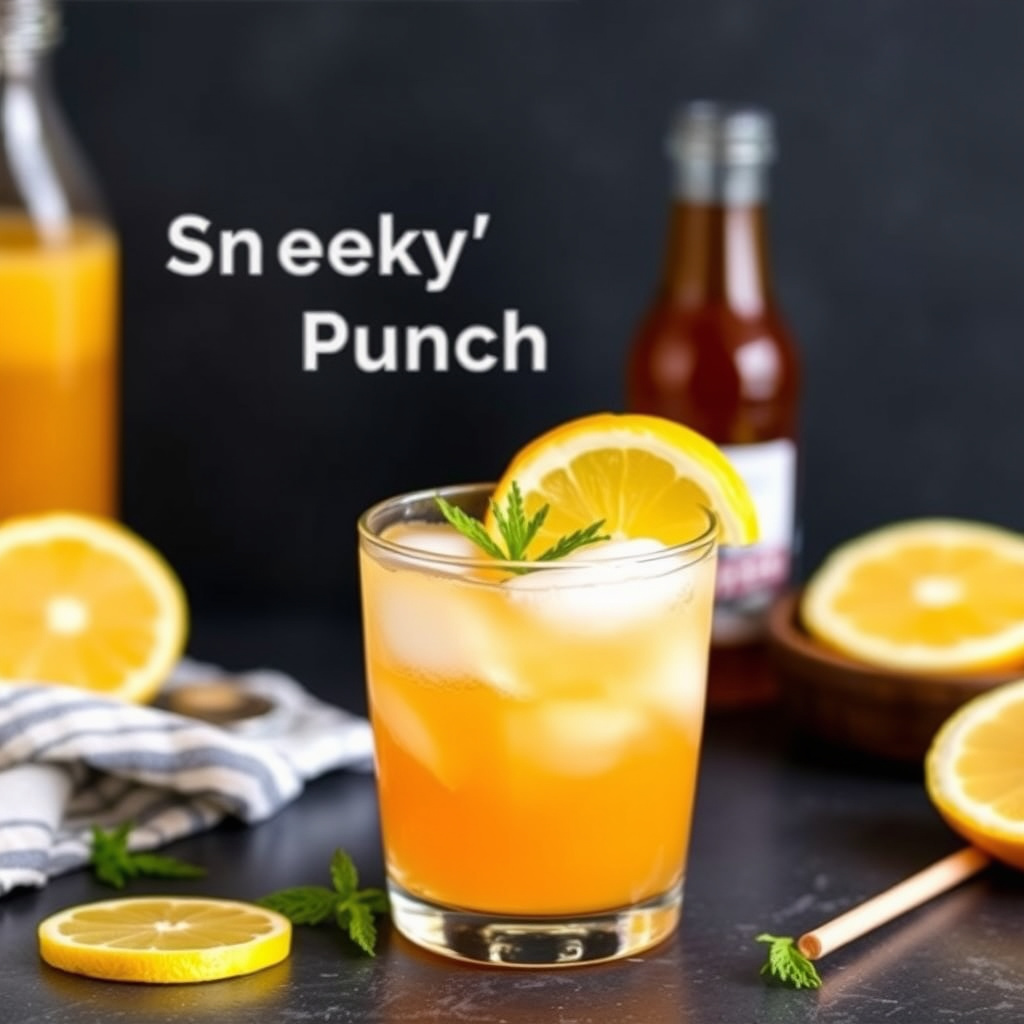 Snikende sitruspunch