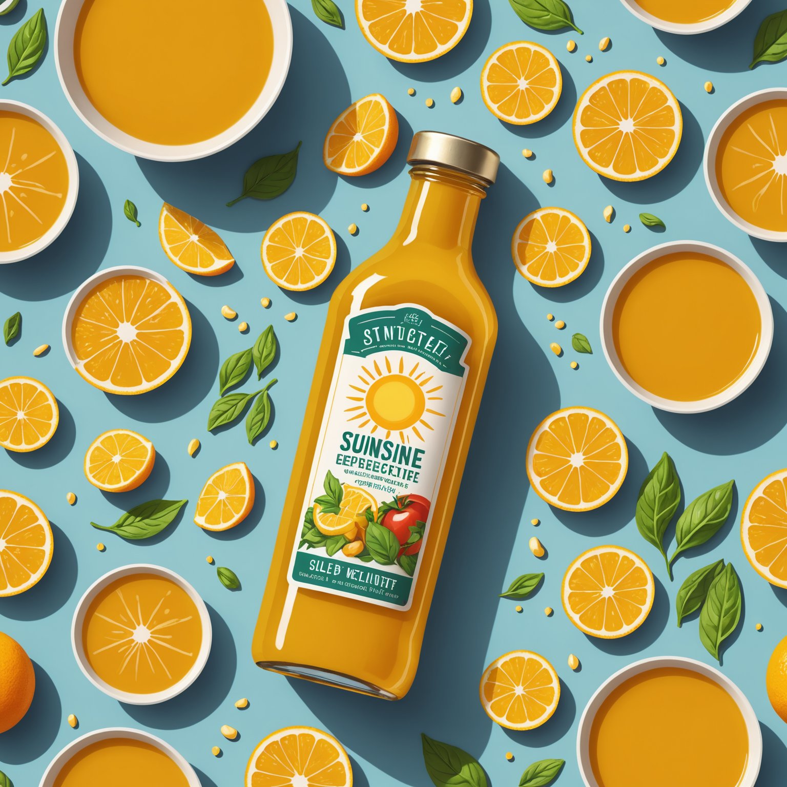 Frisk sitronvinaigrette