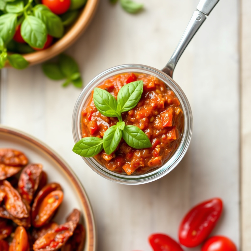 Soltørket tomatpesto