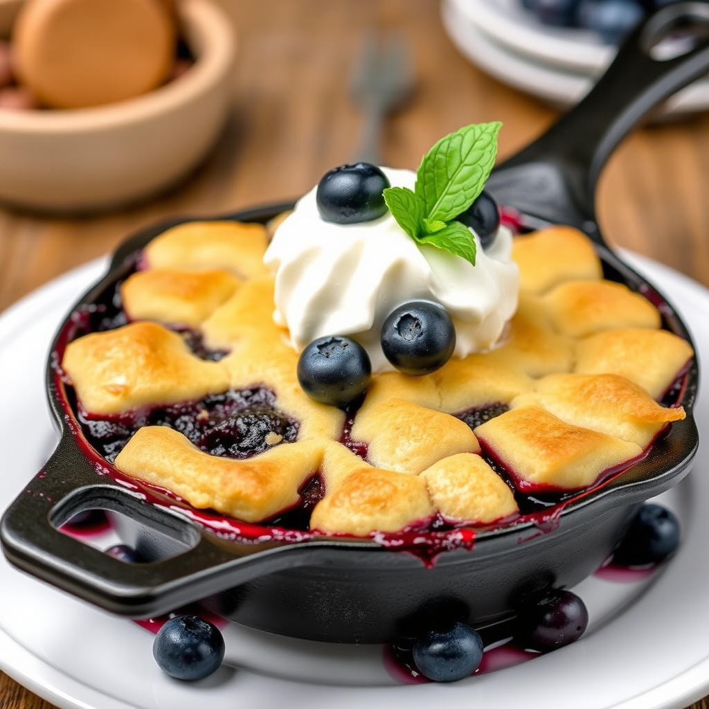 Sølvskjelett med blåbærkake