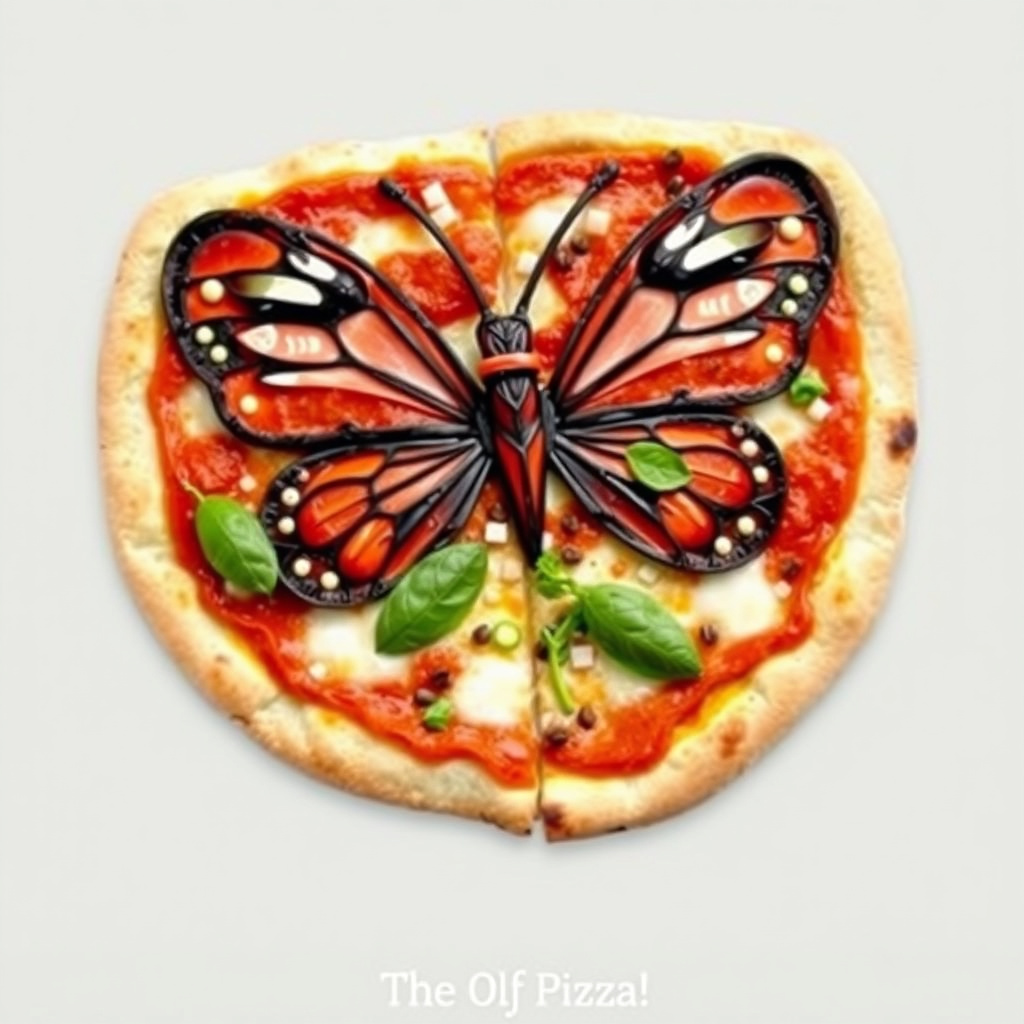 Sommerfuglpizza