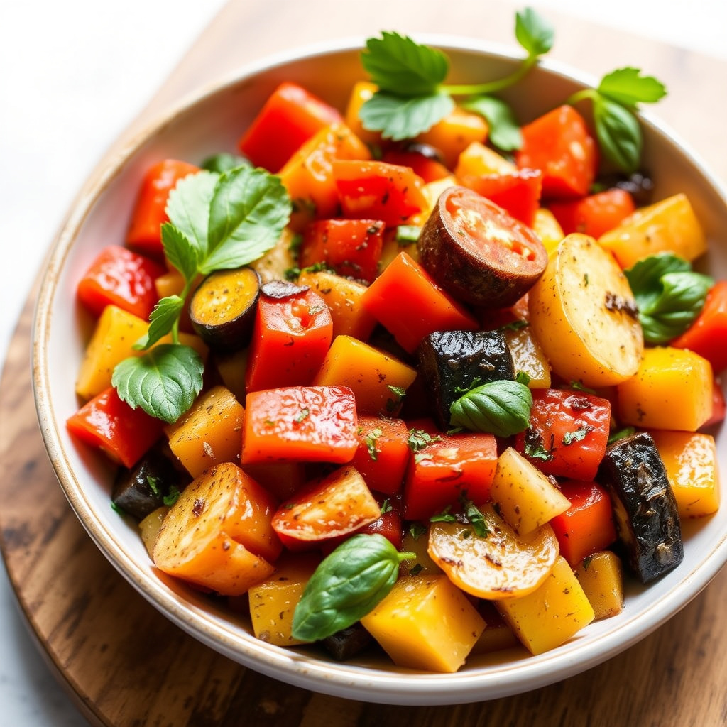 Sommergrønnsaksratatouille