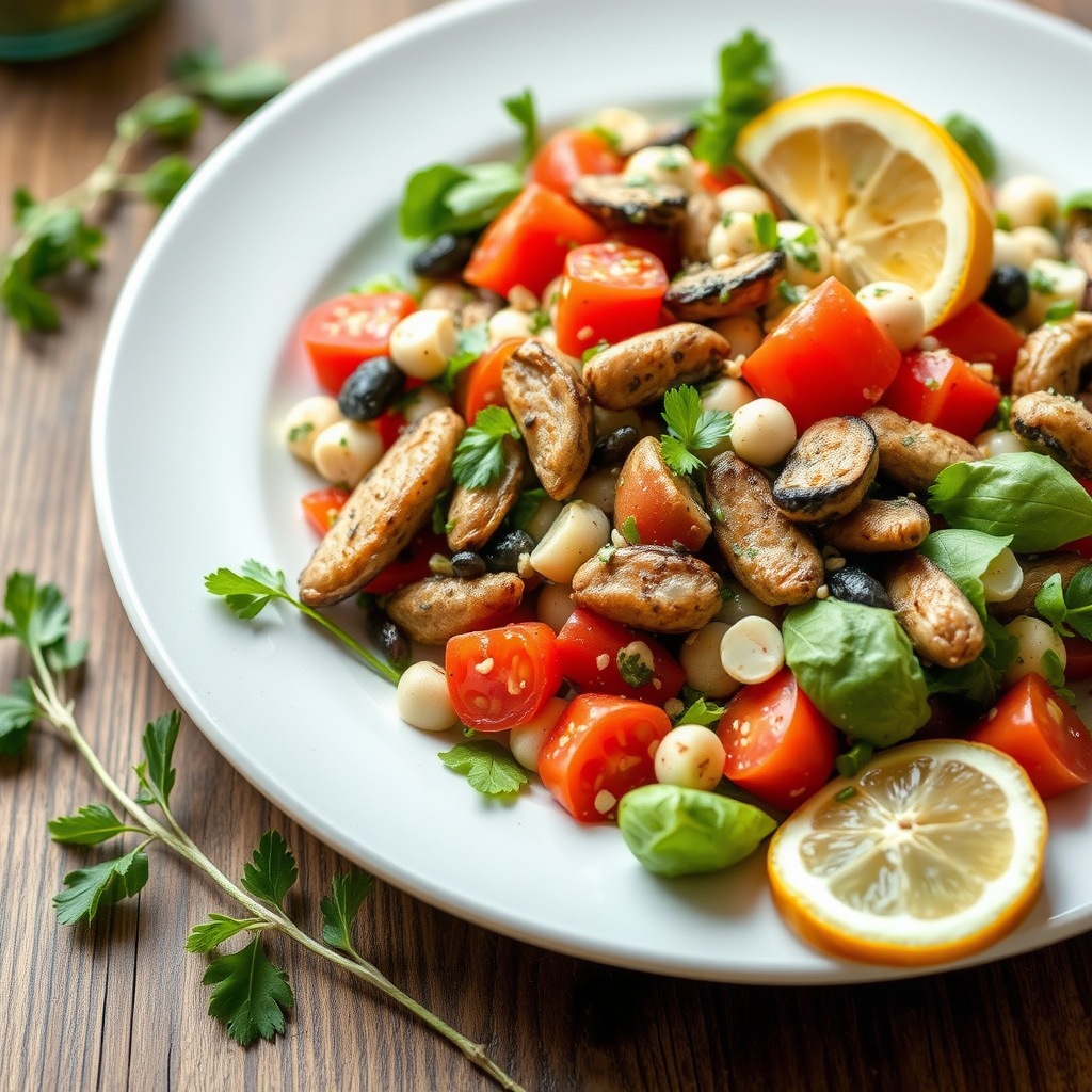 Sommerlig middelhavssardinsalat