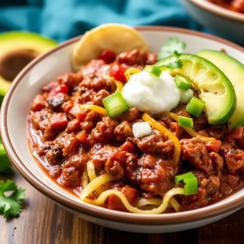Sørvestlig chili con carne