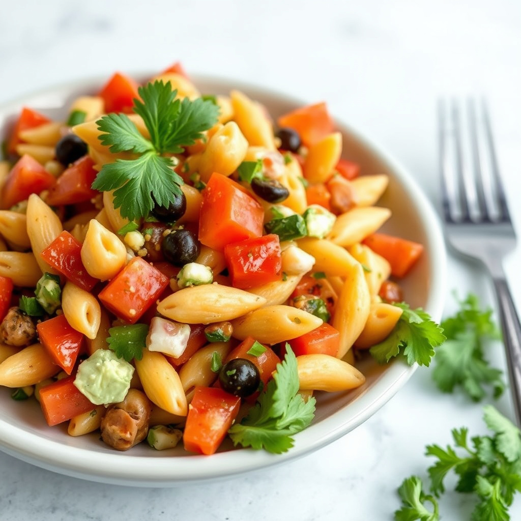 Sørvestlig pastasalat