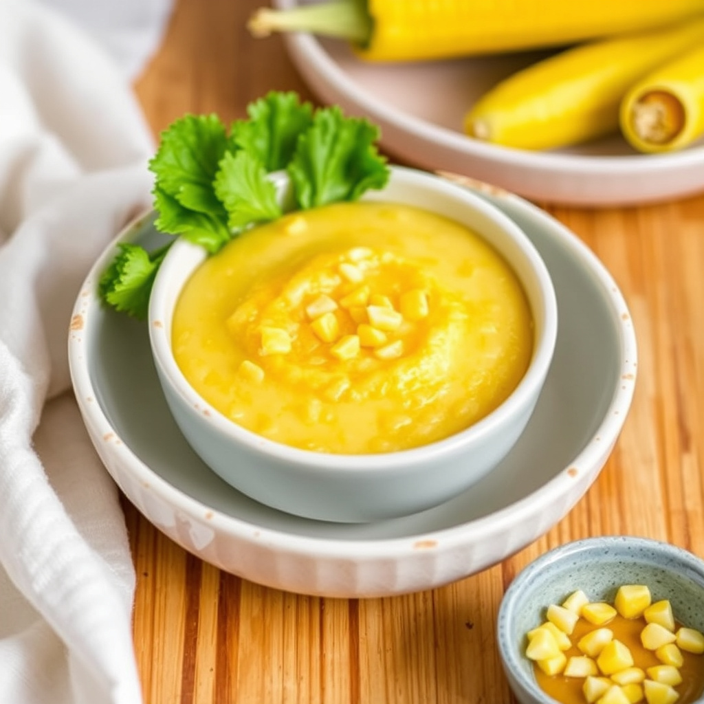 Søt maispudding Che Bap