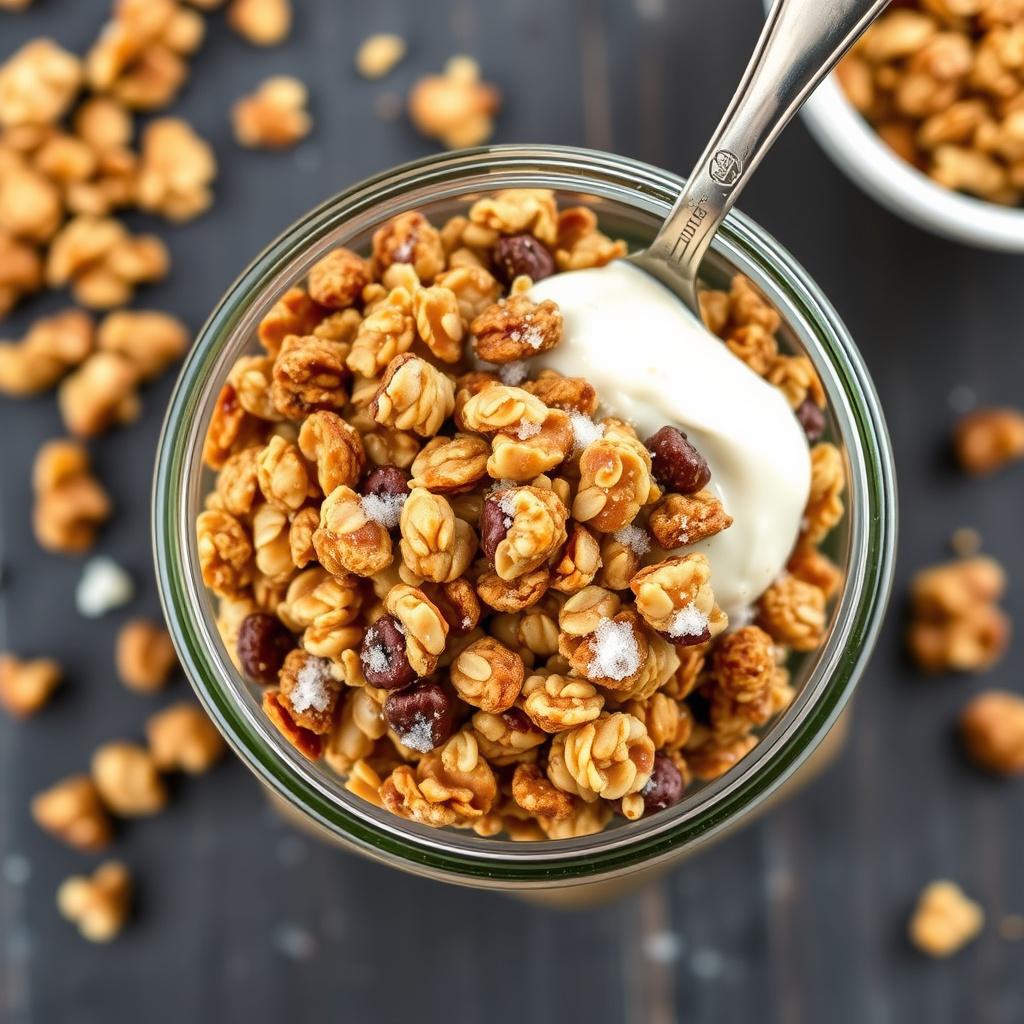 Søt og salt granola