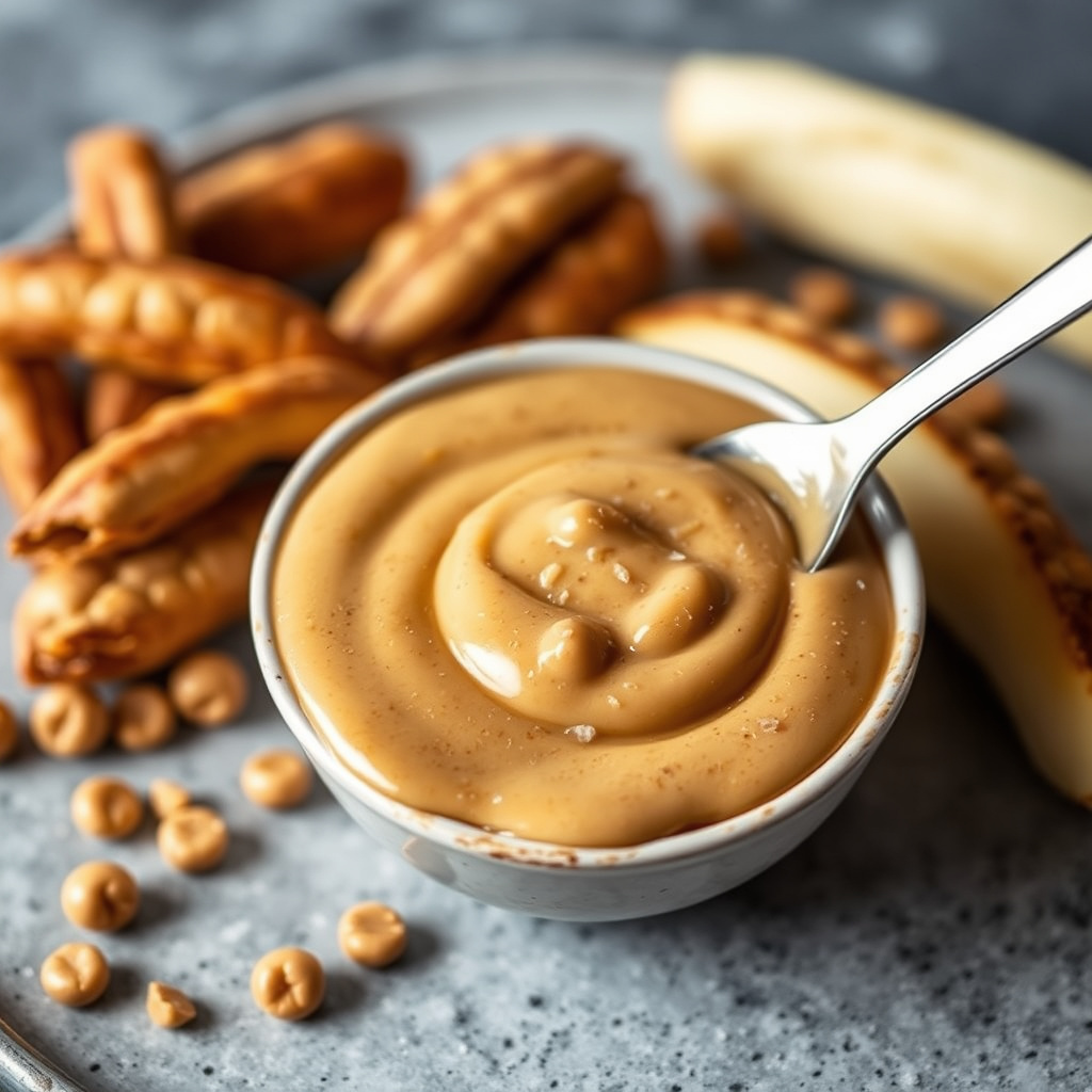 Søt-salt peanøttsmørsaus