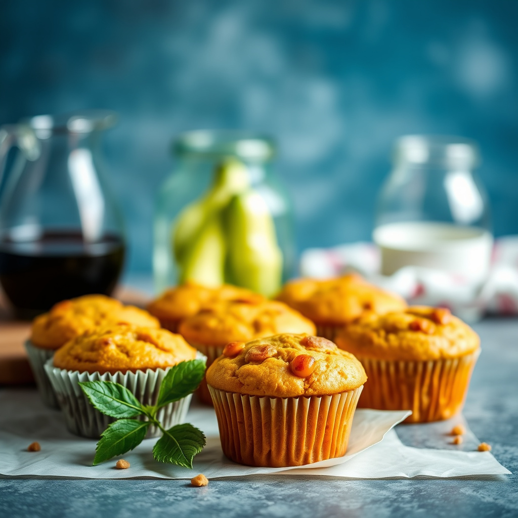 Søtpotetmuffins