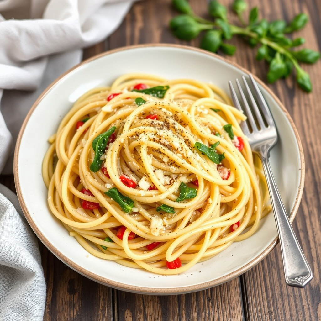 Spaghetti Cacio e Pepe