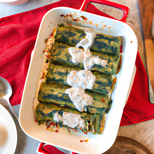 Spinatenchiladas