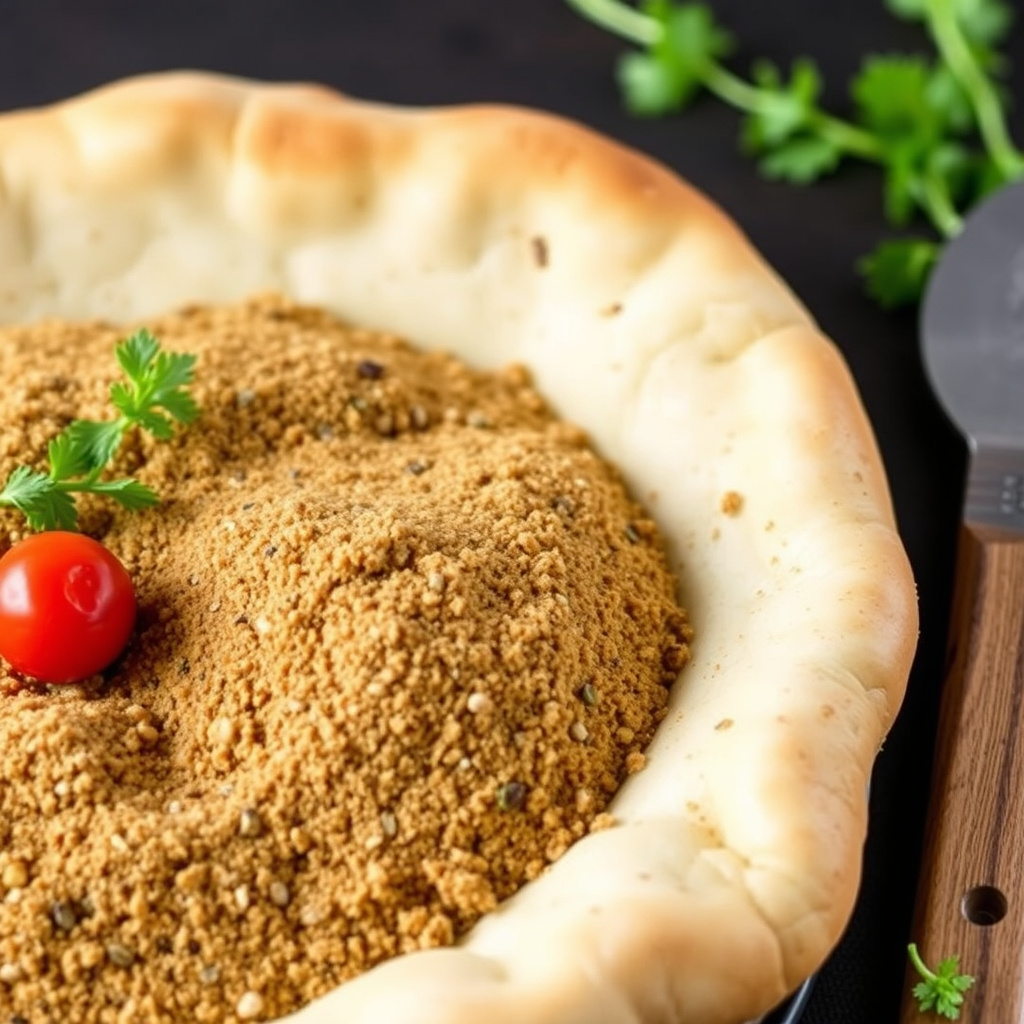 Spisskummen- og krydderblanding med skorpe