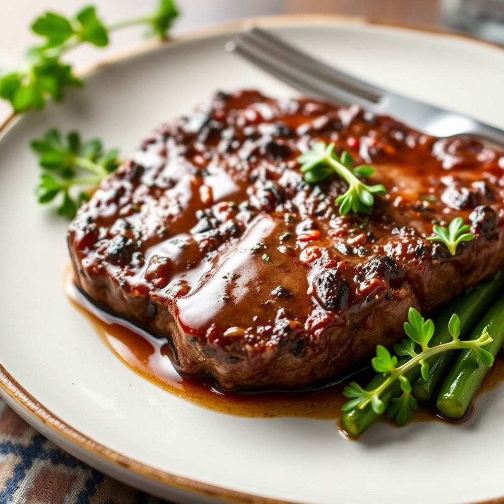 Steak au Poivre