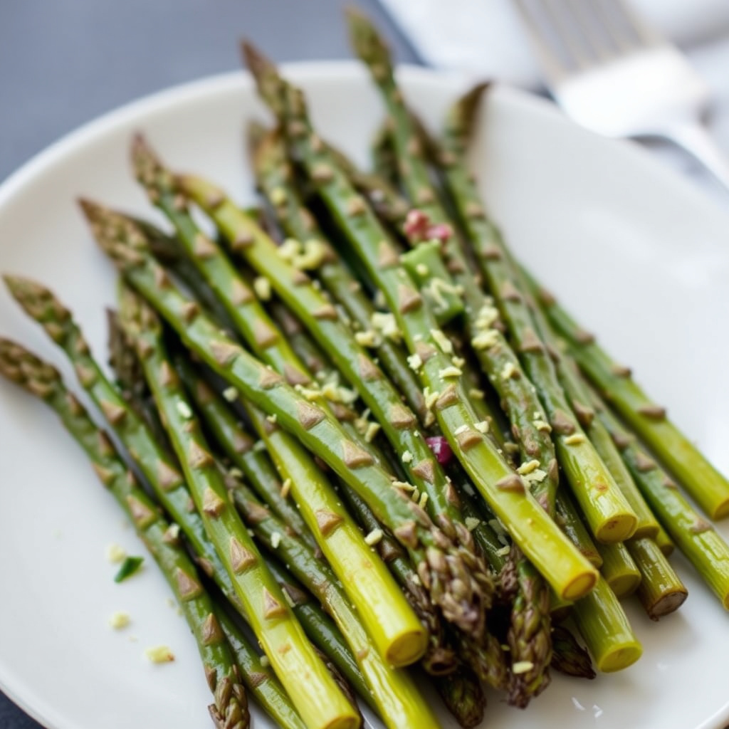 Stekt asparges