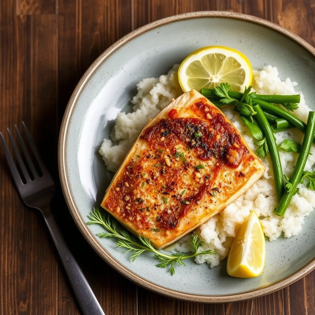 Stekt ørret på panne