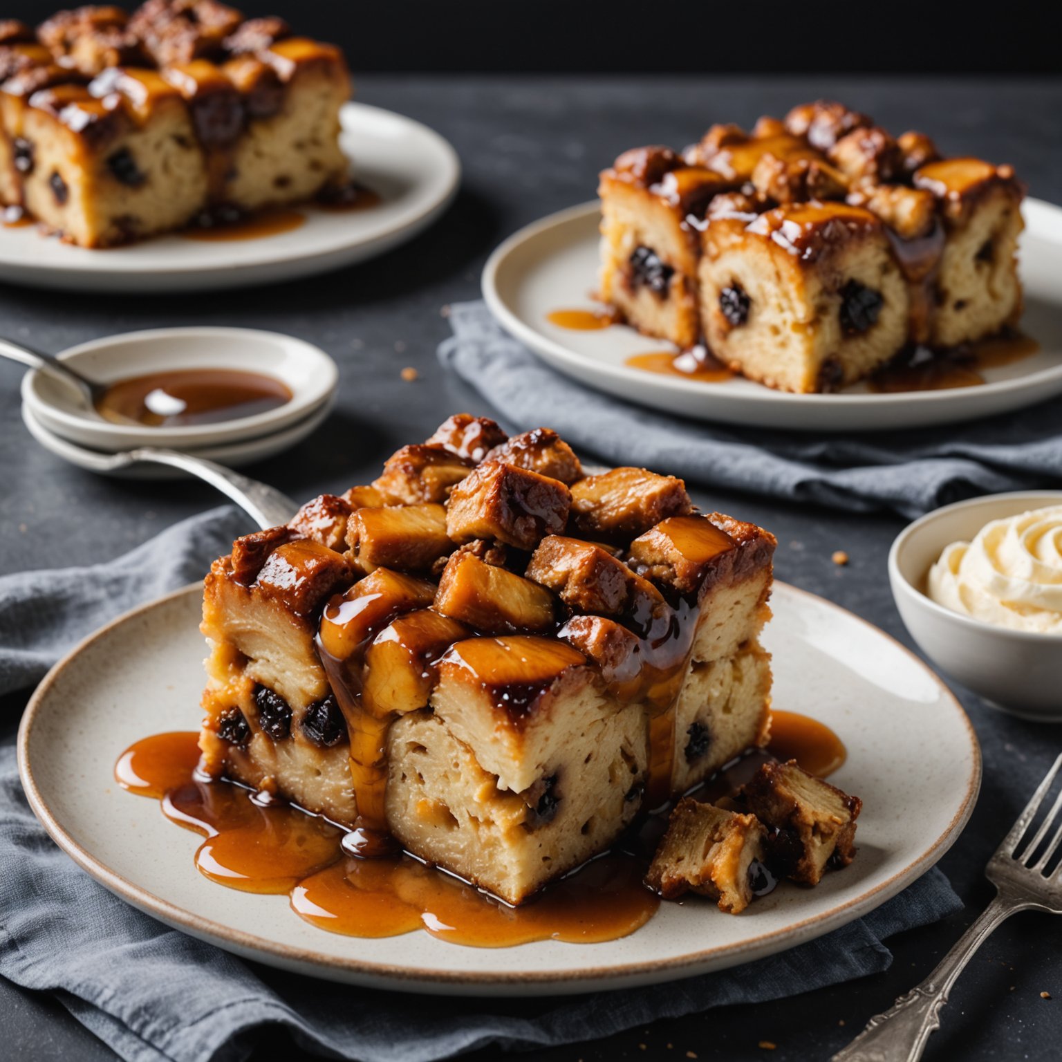 Sticky Bun Bread Pudding