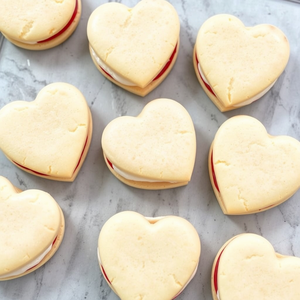 Sukkerhjerte-smørkjeks