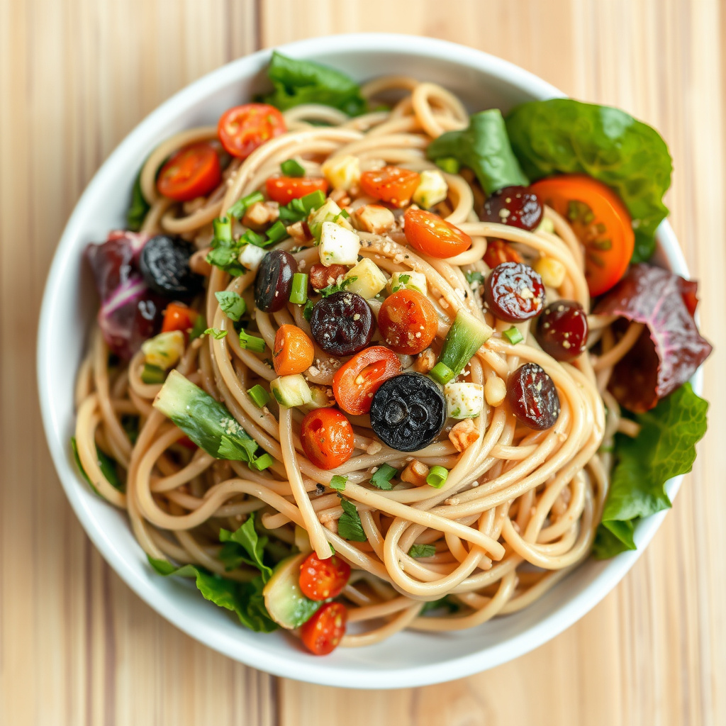 Sunn og smakfull sobasalat