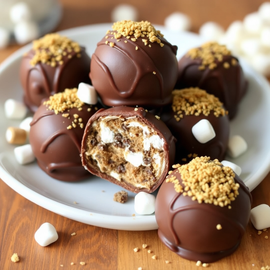 Sunny's Enkle S'mores-trøfler