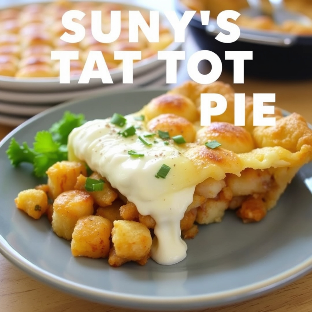 Sunny's Tater Tot Pie