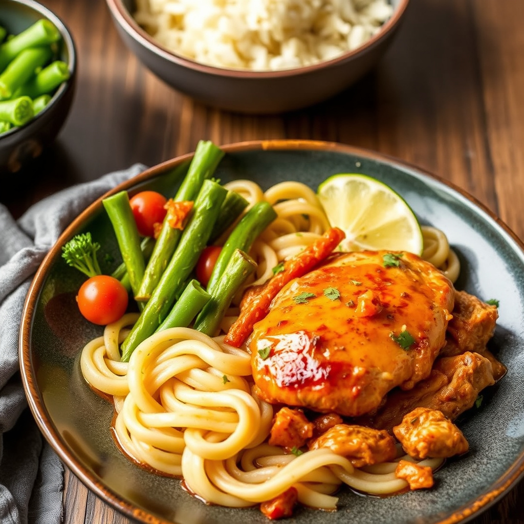 Superrask og enkel Chicken a la King