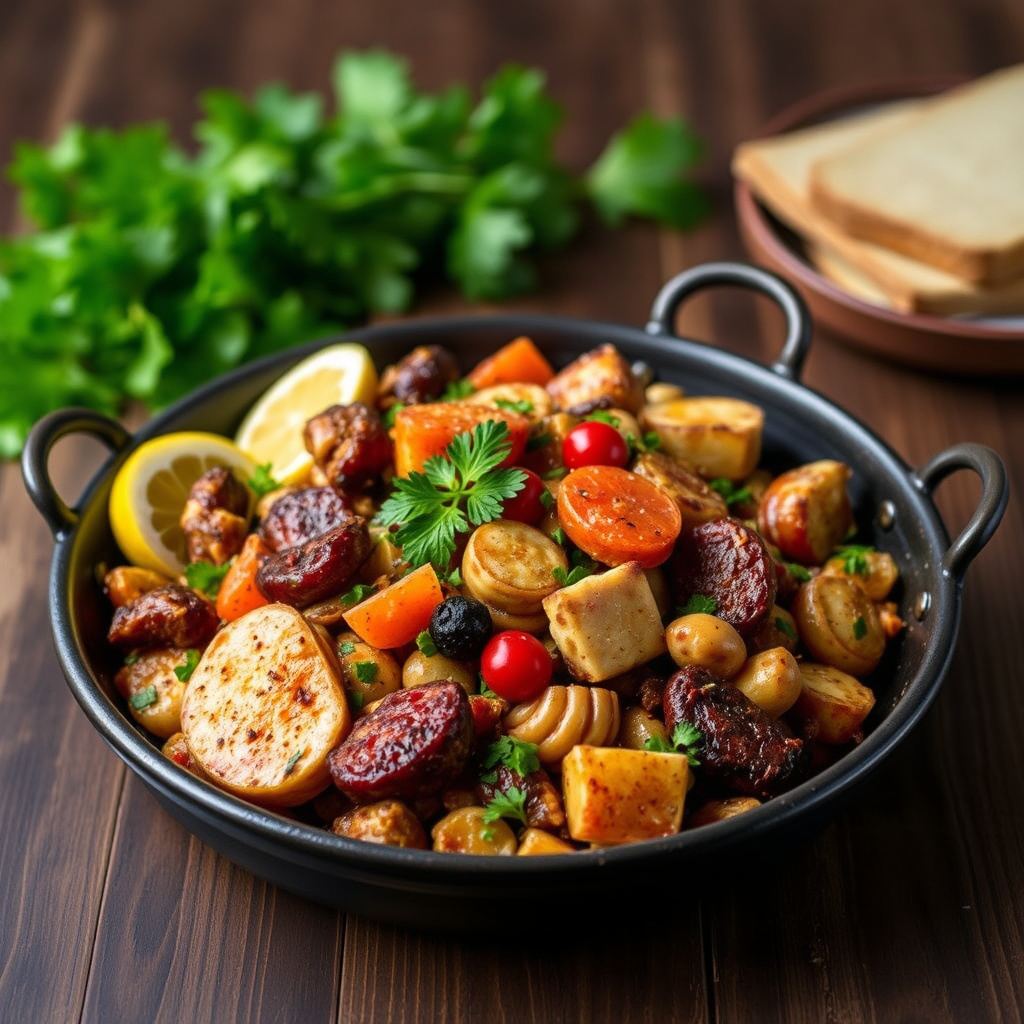 Surf and Turf Paella