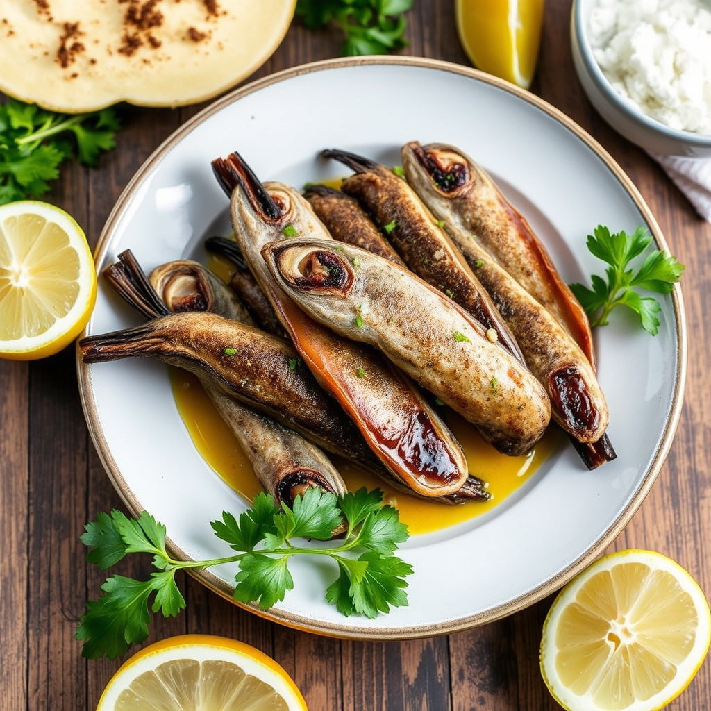 Surret sild med eddik og krydder