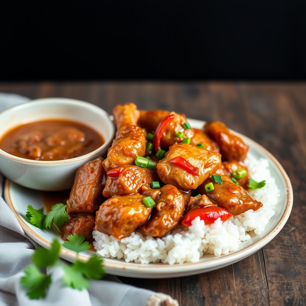 Svinekjøtt og kylling Adobo