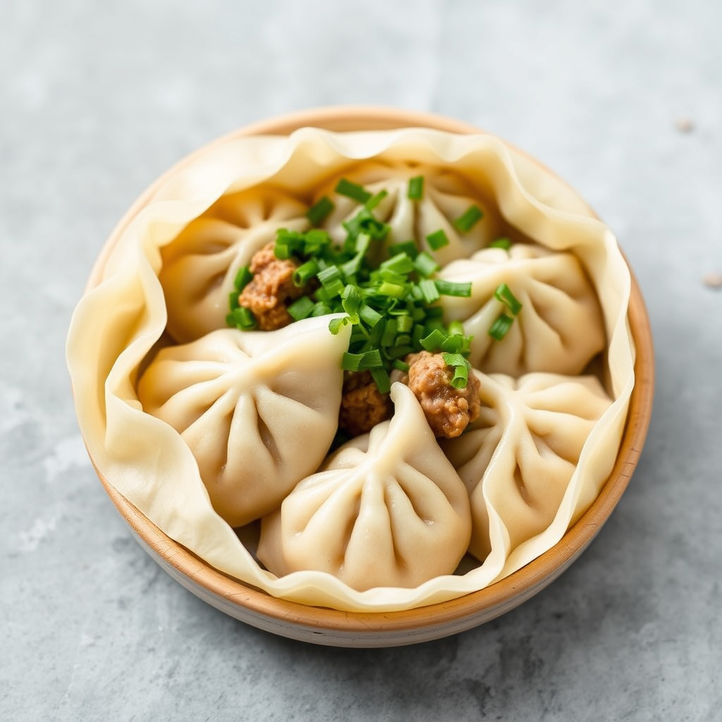 Svinekjøttdumplings