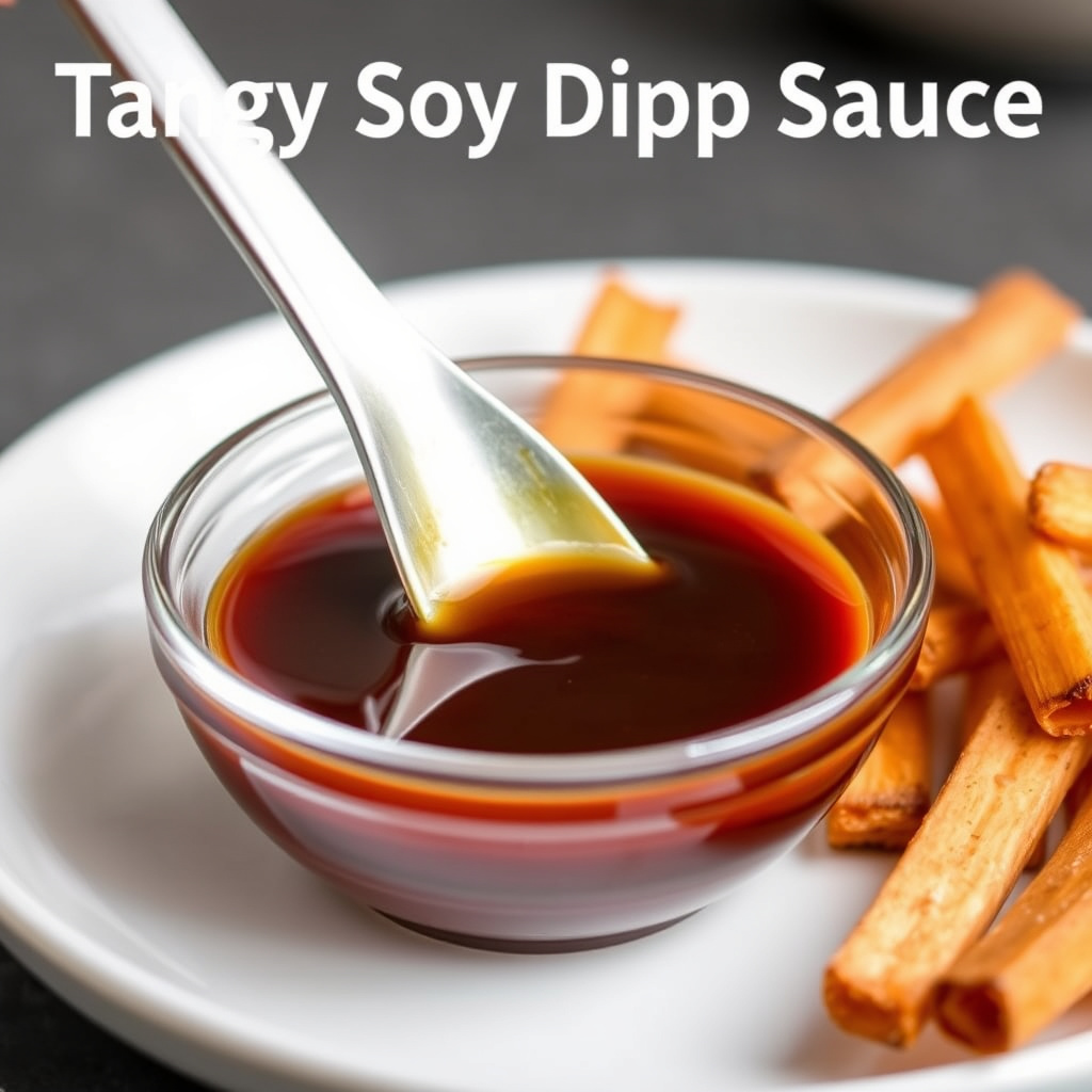 Syrlig soyadippsaus