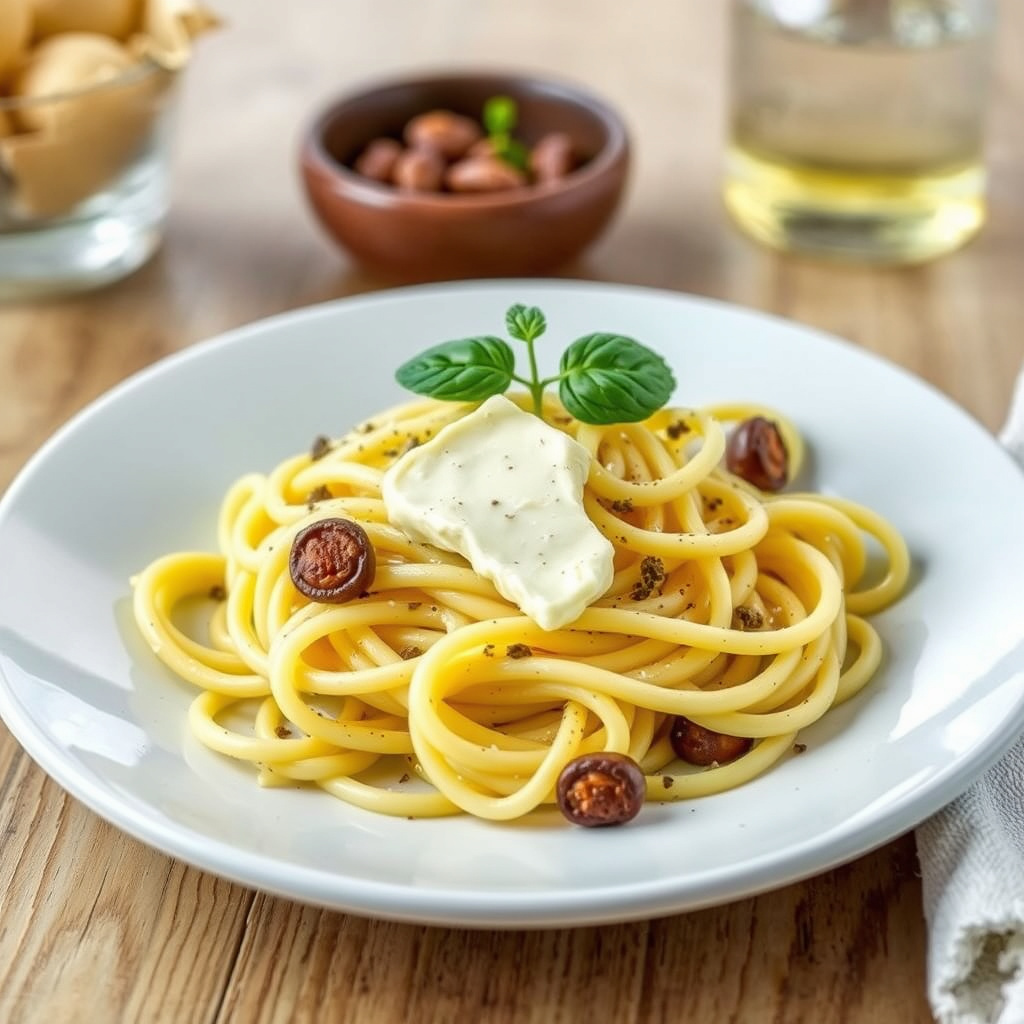 Tagliarelle med trøffel-smør