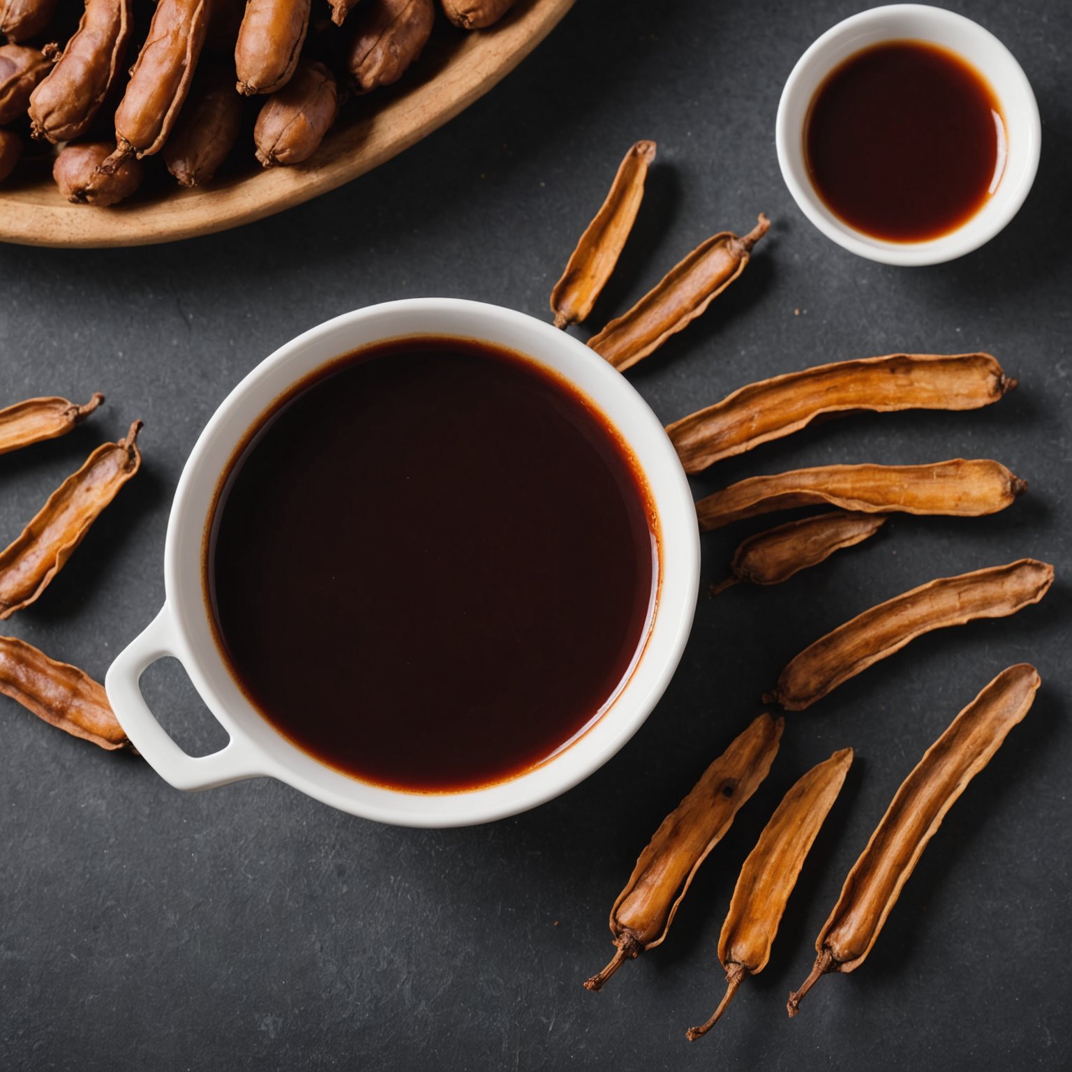 Søt og syrlig tamarinddipp