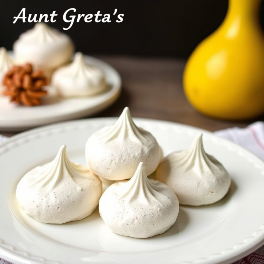 Tante Gretes valnøttmeringuer