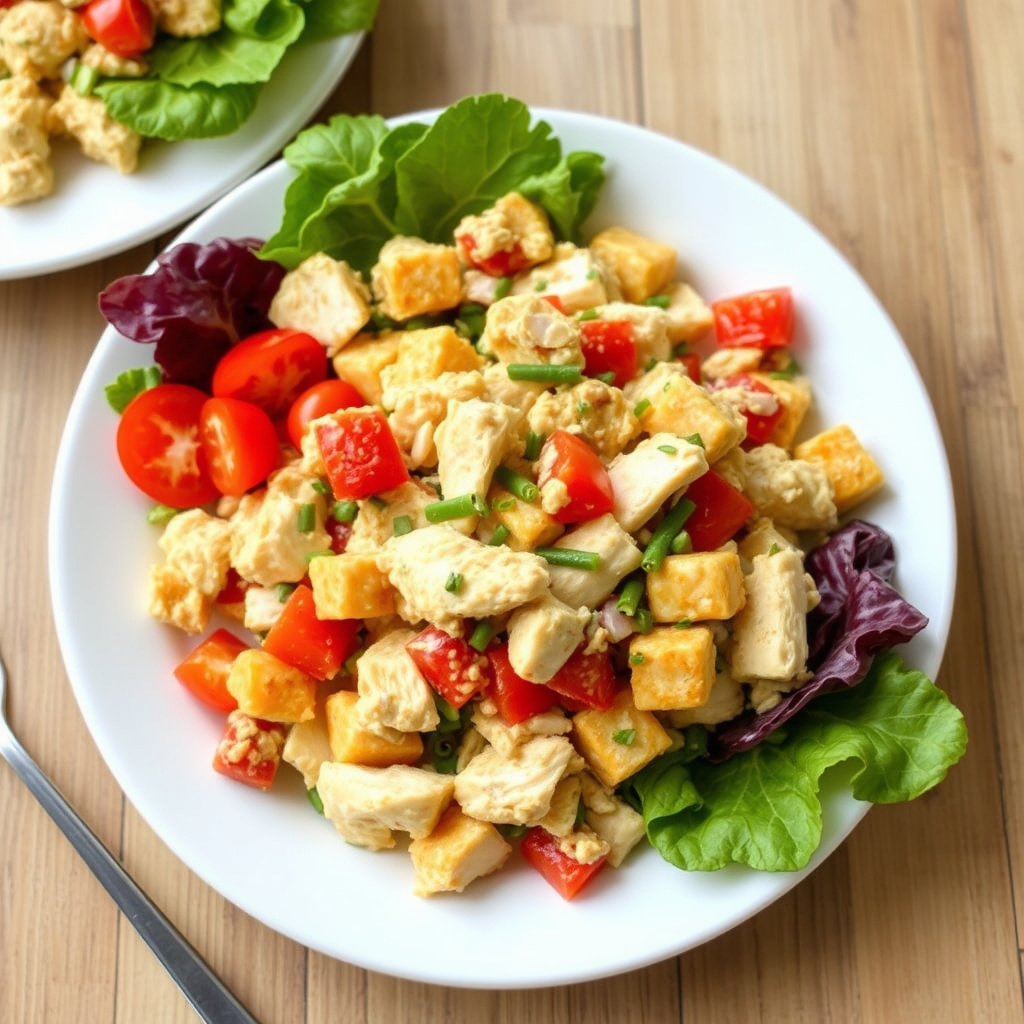 Taras søte og chunky kyllingsalat