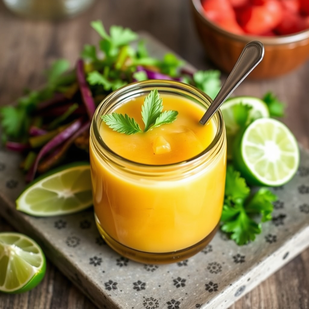 Pikant cocktailsaus med tequila