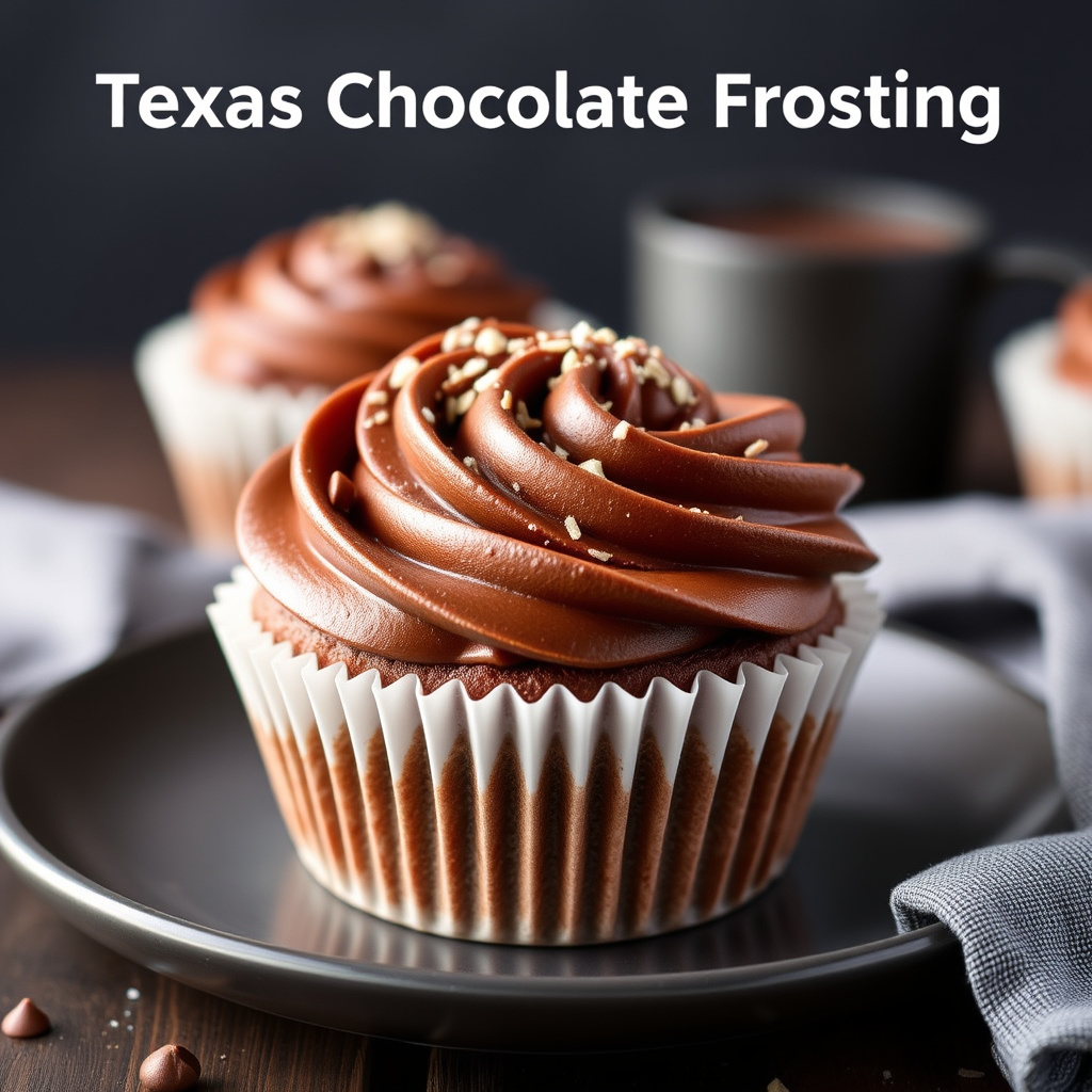 Texas sjokoladeglasur