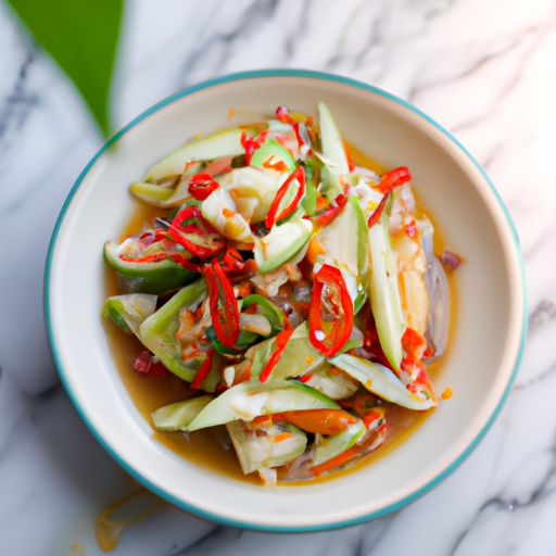 Thailandsk agurksalat