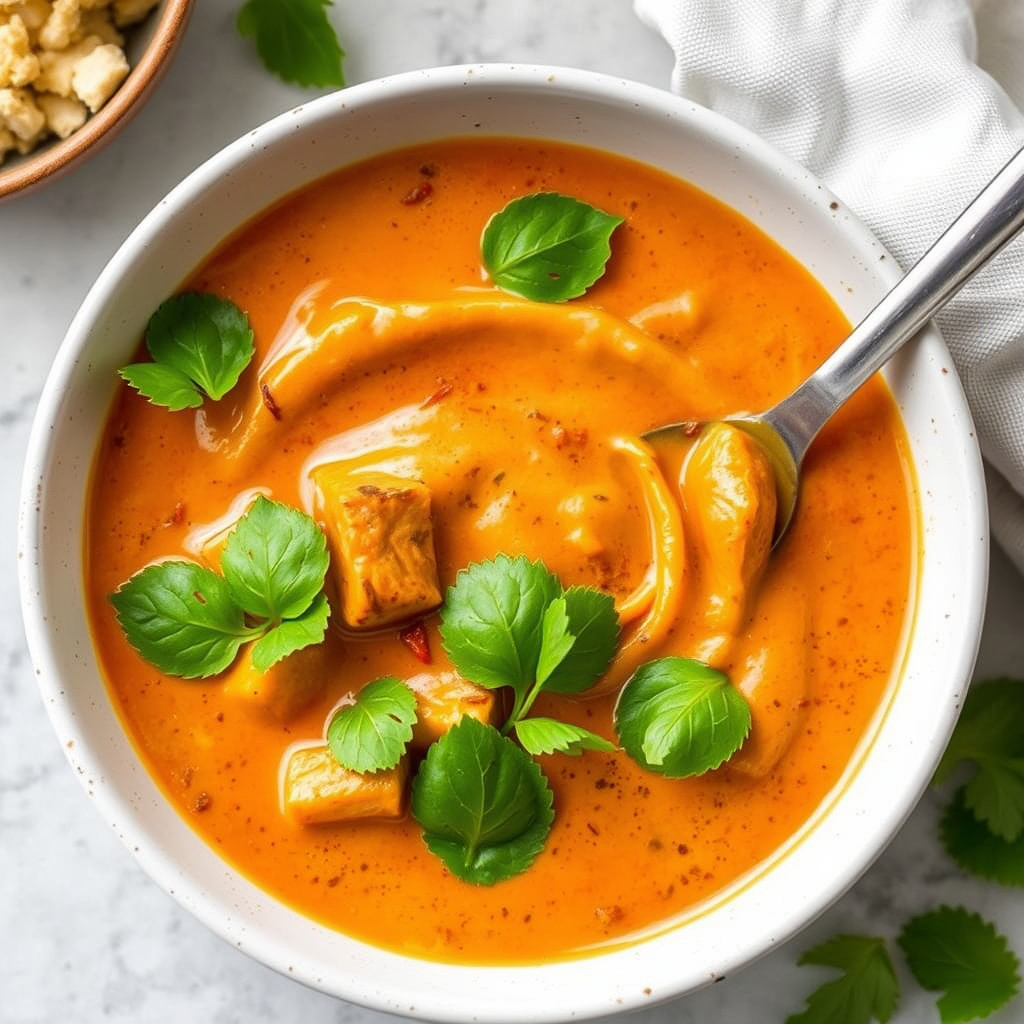 Thailandsk karri krem