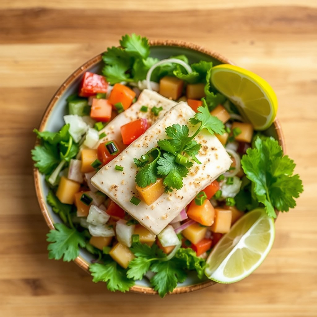 Tilapia ceviche