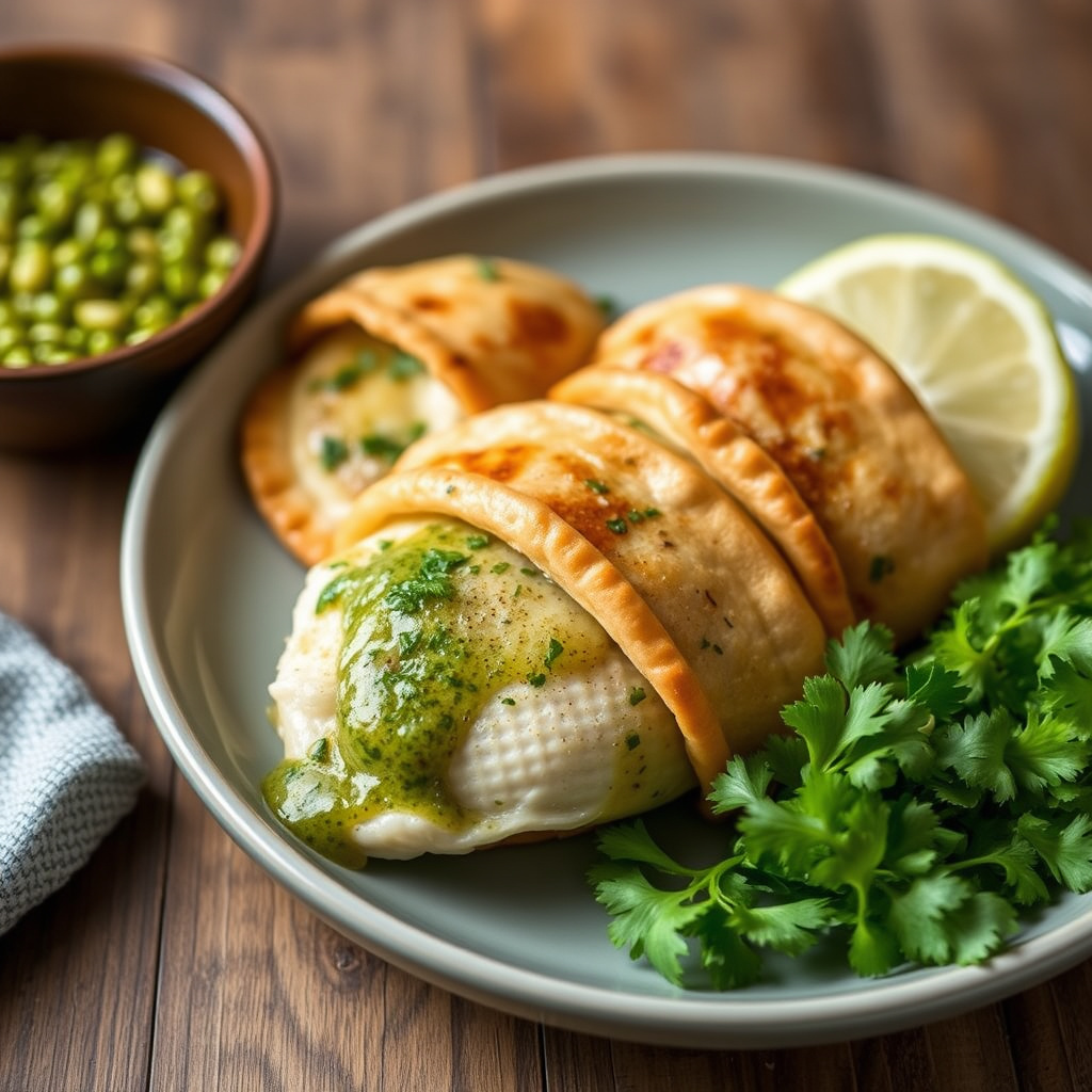 Tilapia-pakker med koriander- og sitrongressmojo
