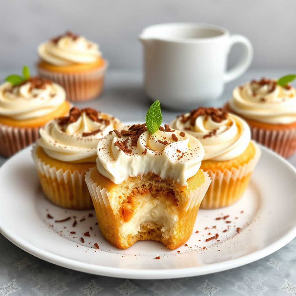 Tiramisu-cupcakes