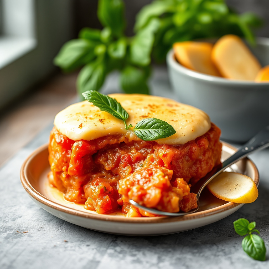 Frisk tomatpudding med urter