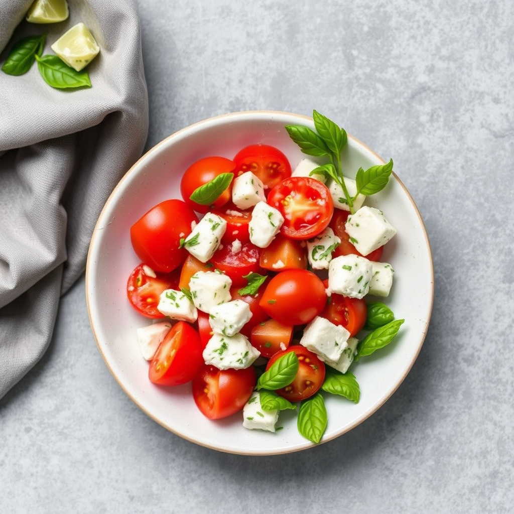 Tomatsalat med fetaost