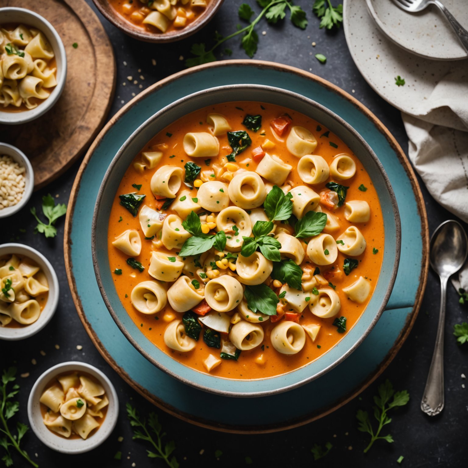 Tortellini-suppe