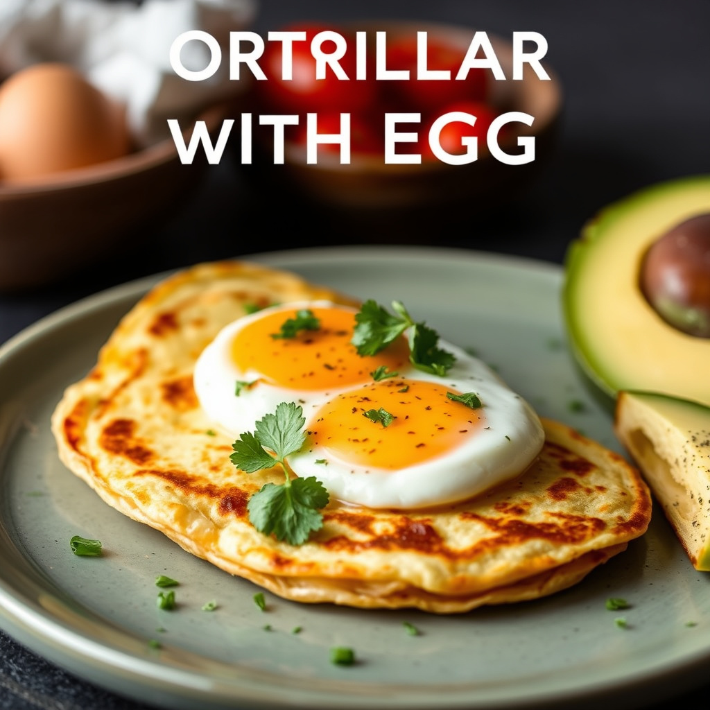 Tortillas med egg