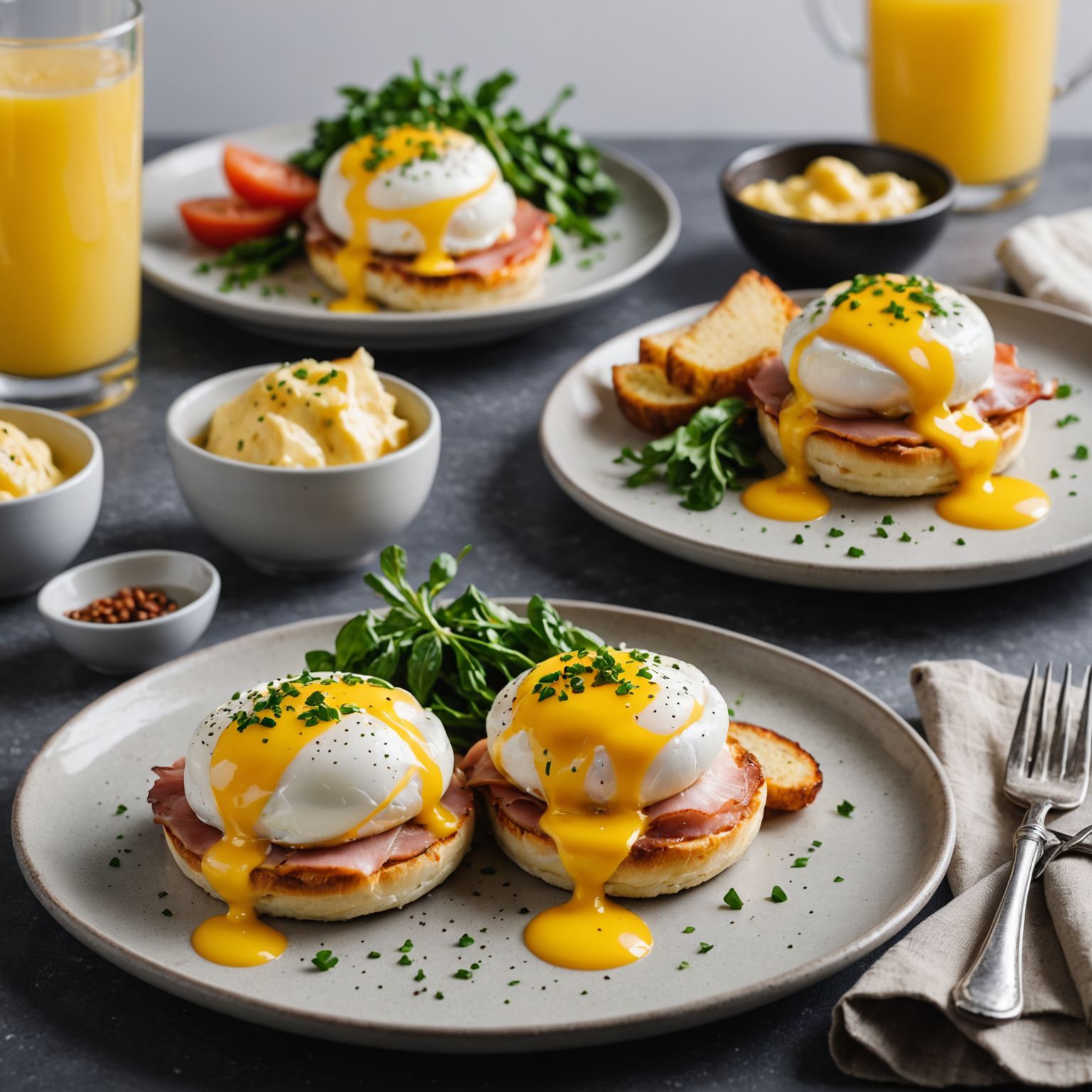 Tradisjonell Eggs Benedict