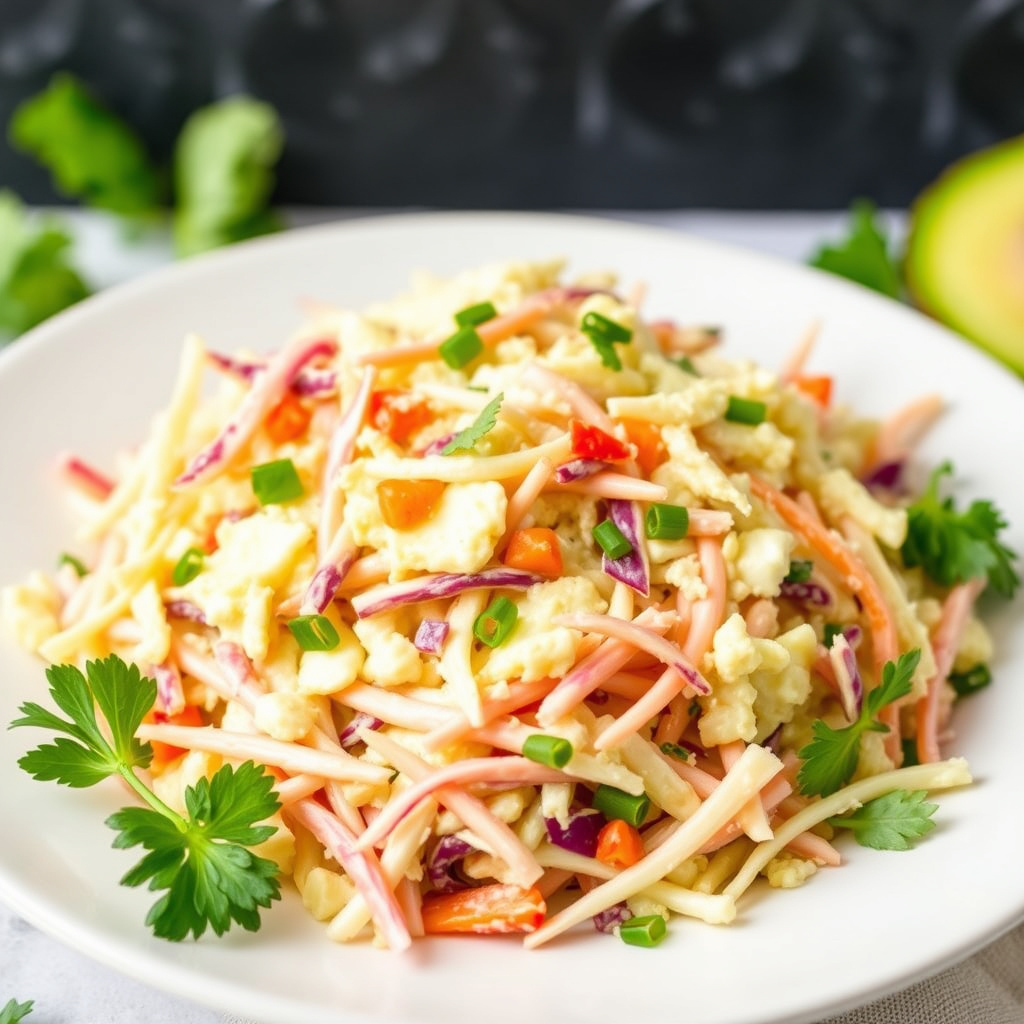 Tradisjonell kremet coleslaw